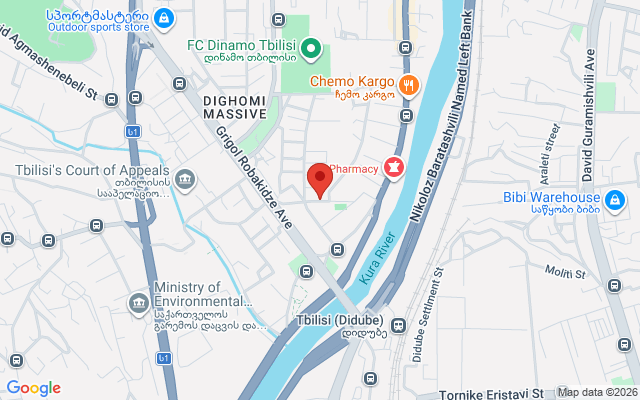 Карта расположения