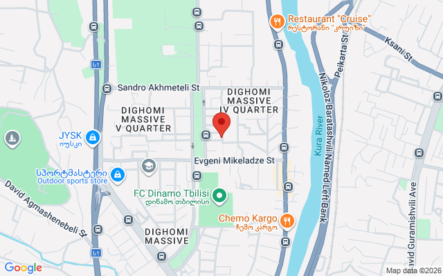 Карта расположения