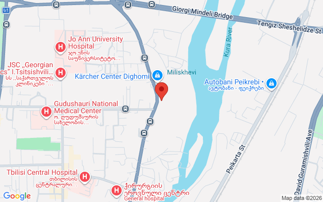 Карта расположения
