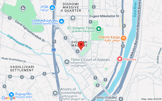 Карта расположения
