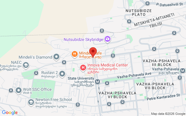 Карта расположения