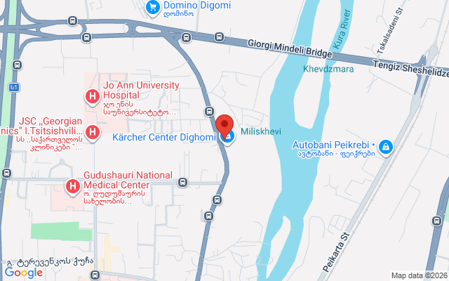Карта расположения