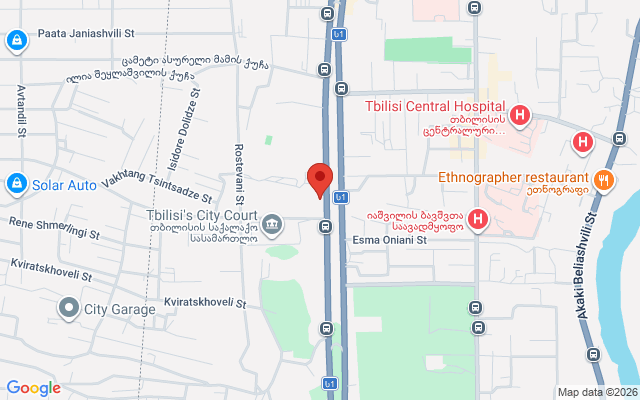 Карта расположения