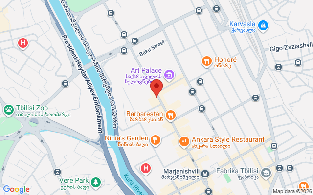 Карта расположения