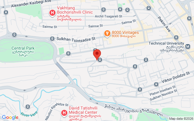 Карта расположения
