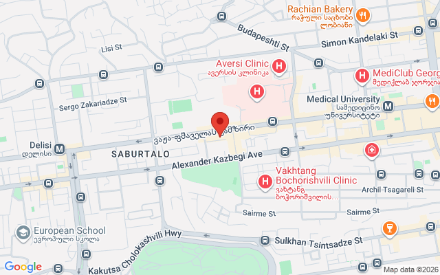 Карта расположения