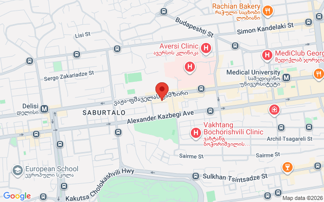 Карта расположения