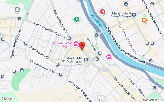 Карта расположения