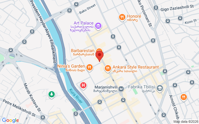 Карта расположения