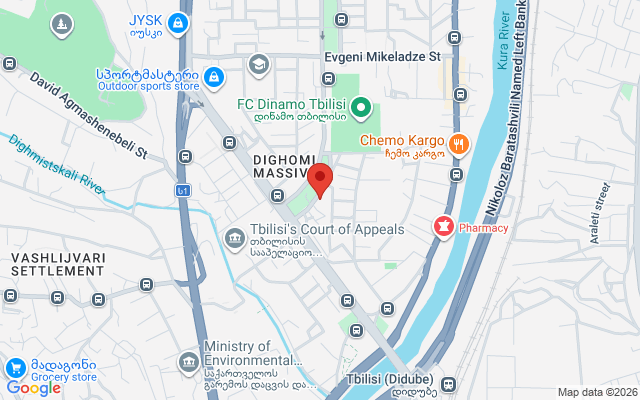 Карта расположения