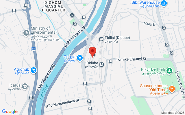 Карта расположения