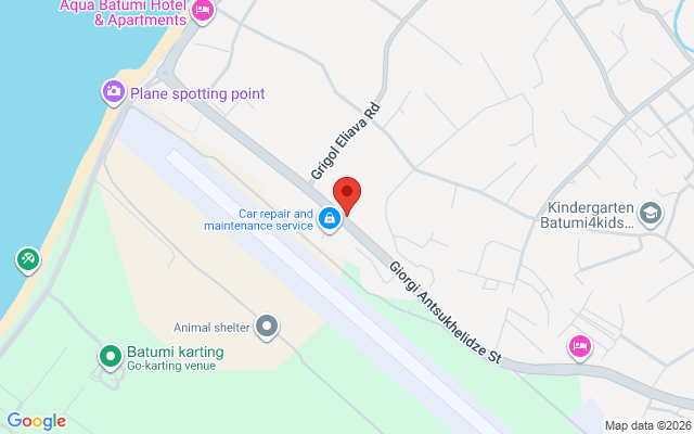Карта расположения