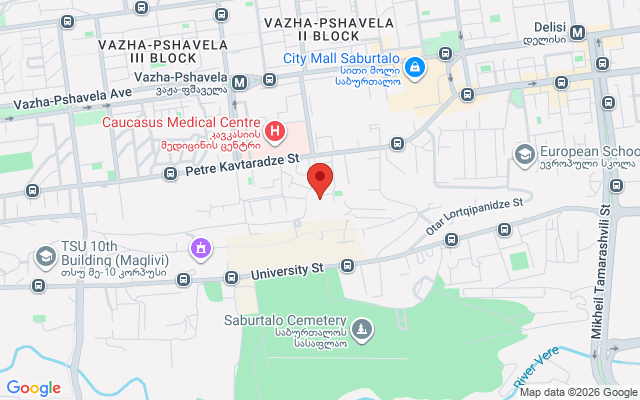 Карта расположения