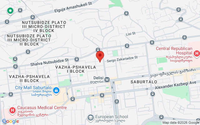 Карта расположения