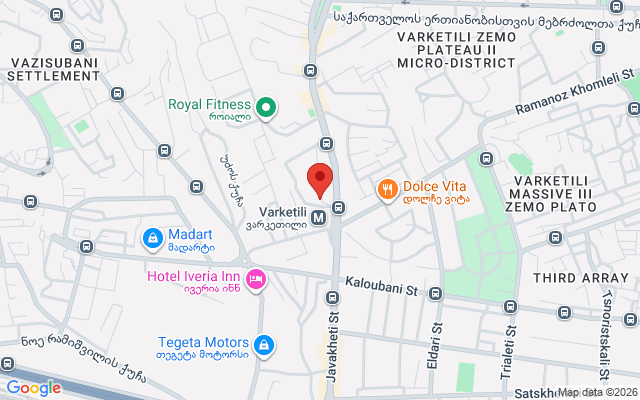 Карта расположения