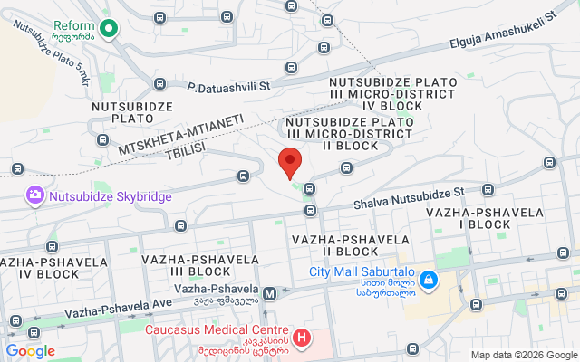 Карта расположения