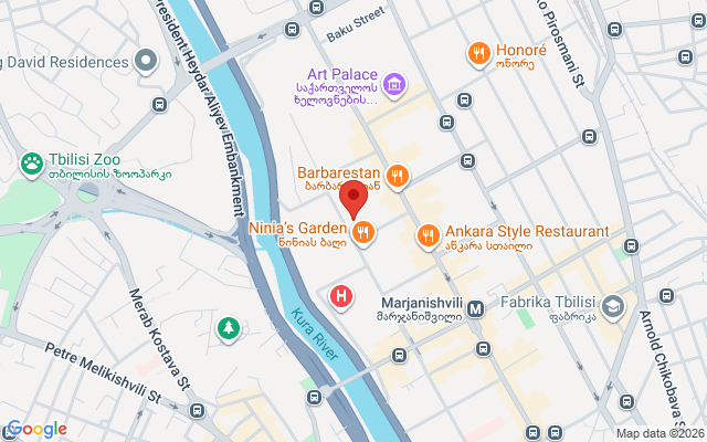 Карта расположения