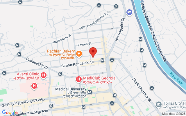 Карта расположения