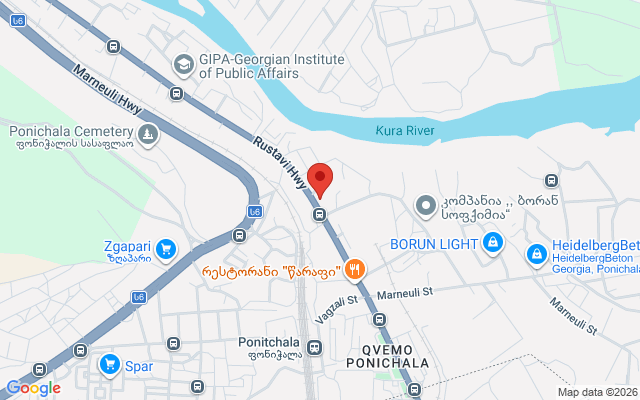 Карта расположения