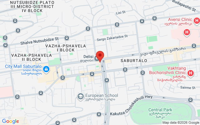 Карта расположения