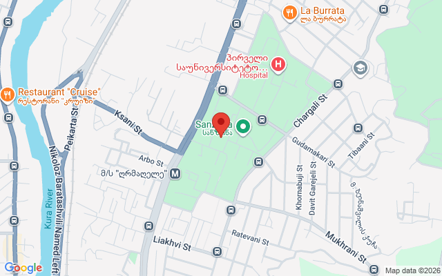 Карта расположения