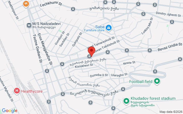 Карта расположения