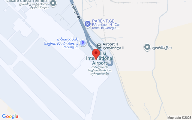 Карта расположения
