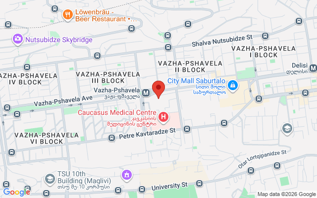 Карта расположения