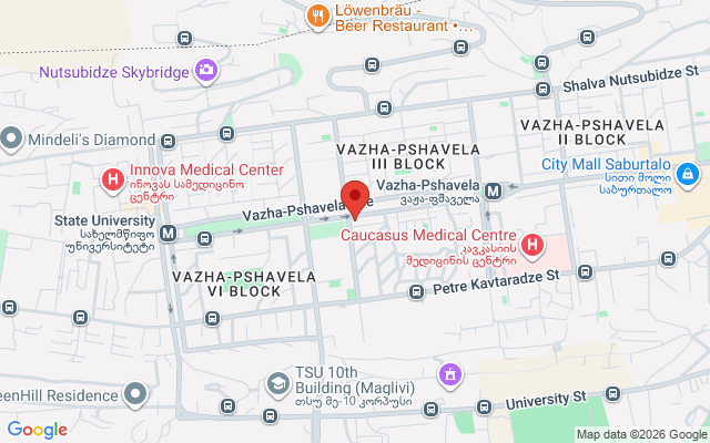 Карта расположения