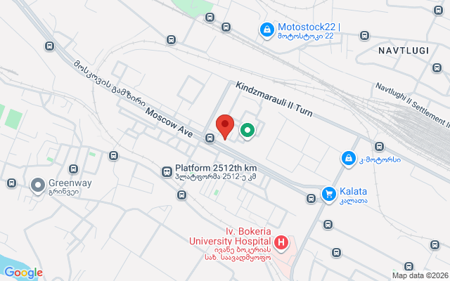 Карта расположения