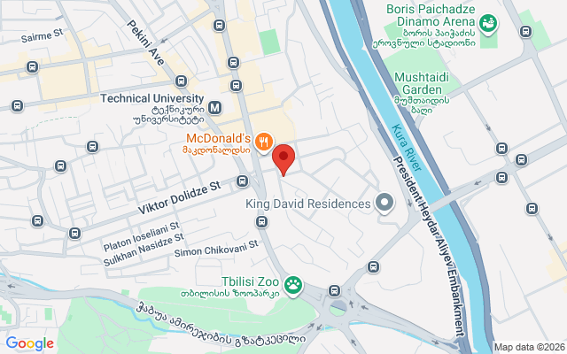 Карта расположения