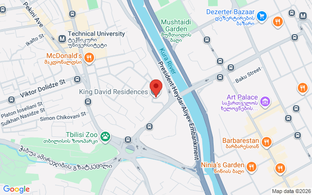 Карта расположения