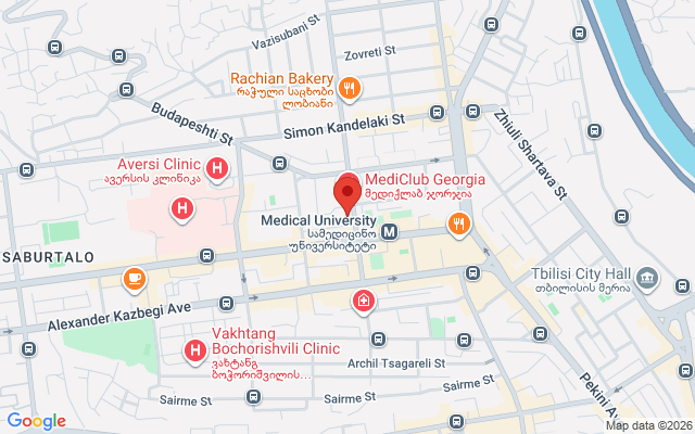 Карта расположения