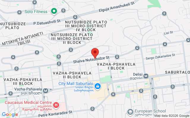 Карта расположения