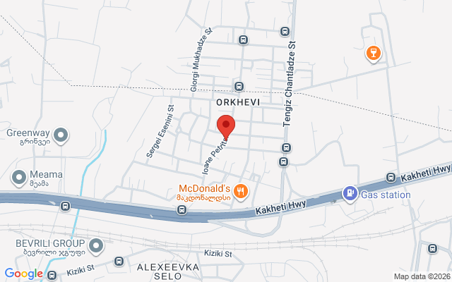 Карта расположения
