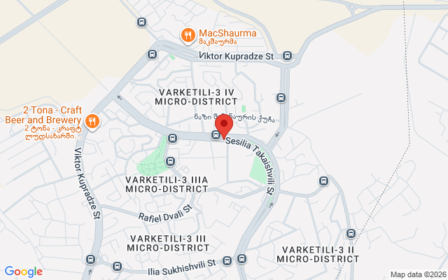 Карта расположения