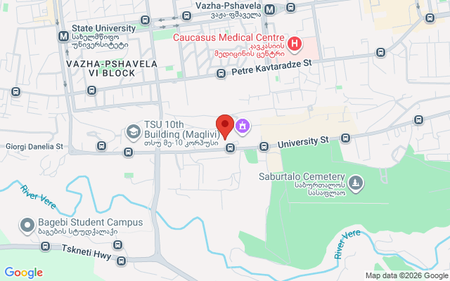 Карта расположения