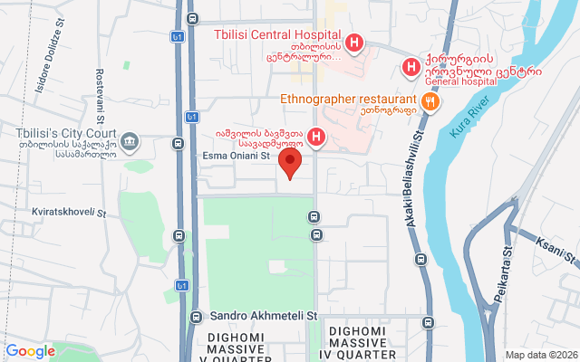 Карта расположения