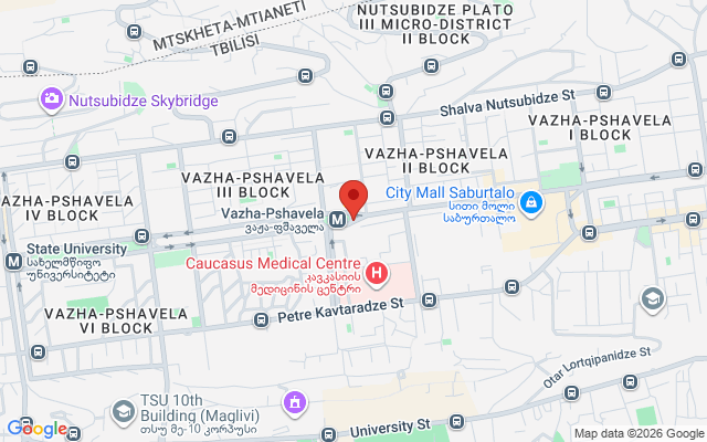 Карта расположения