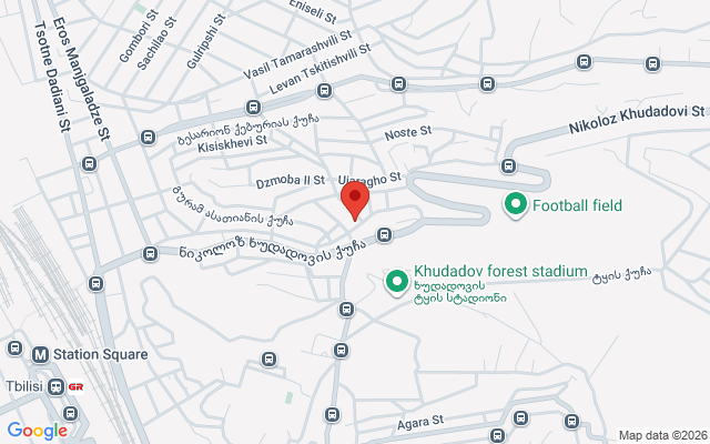 Карта расположения