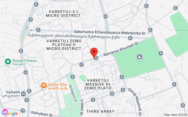 Карта расположения