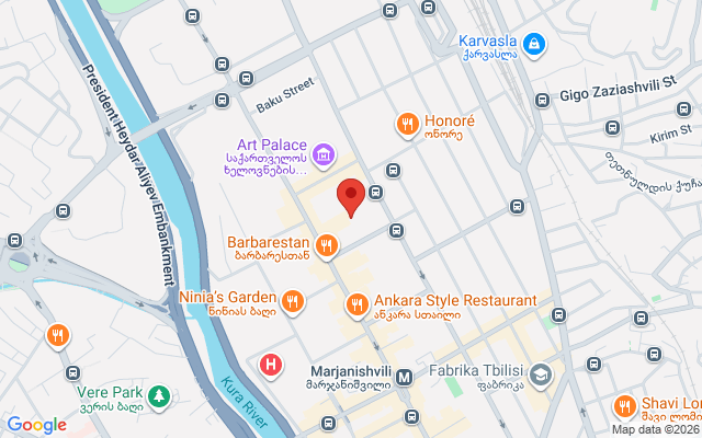 Карта расположения