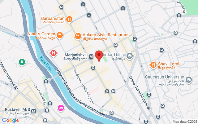 Карта расположения