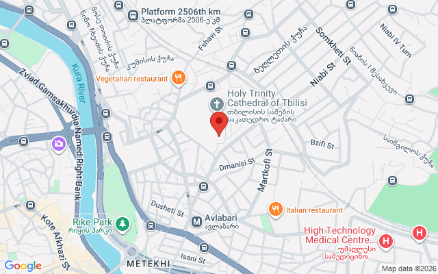 Карта расположения