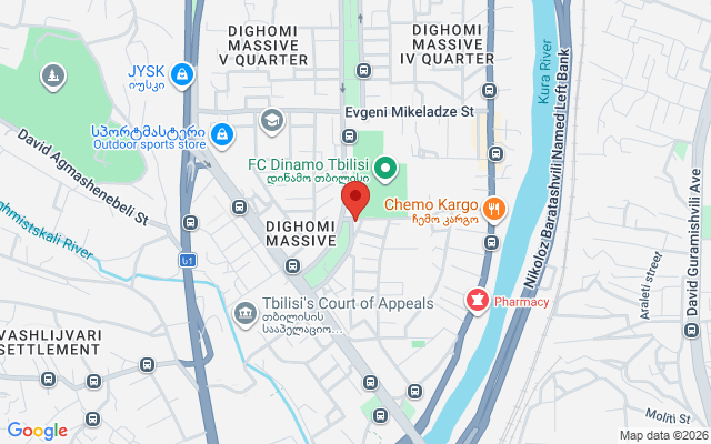 Карта расположения