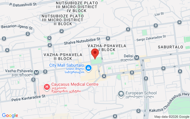 Карта расположения