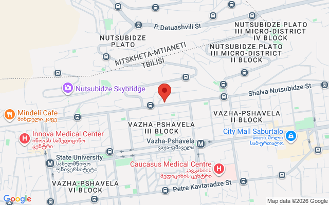 Карта расположения