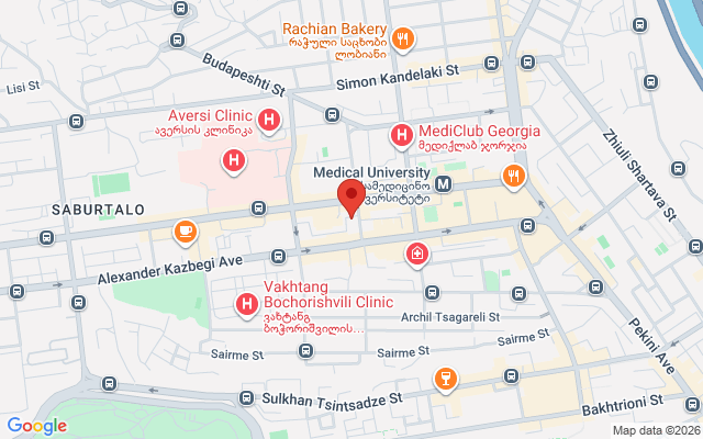 Карта расположения