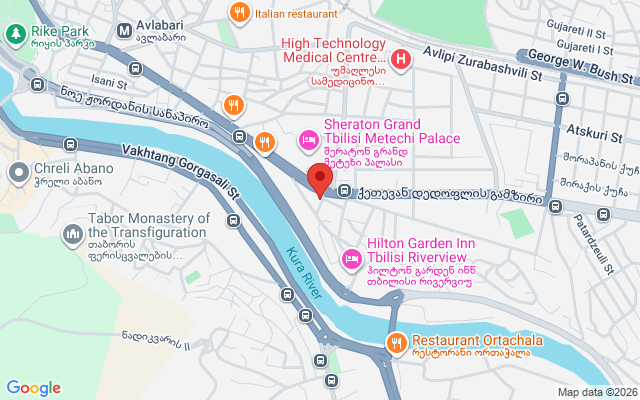 Карта расположения