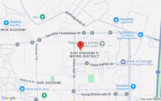 Карта расположения
